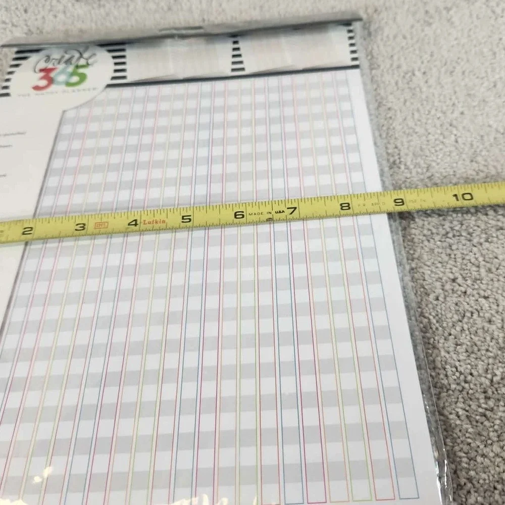 The Happy Planner Create 365 Filler Paper Checkered 40 Sheets